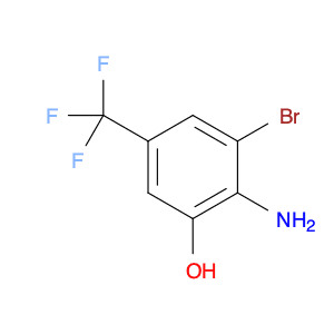 Phenol, 2-amino-3-bromo-5-(trifluoromethyl)-