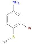 3-Bromo-4-(methylsulfanyl)aniline
