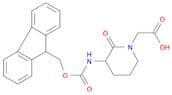 (3-([(9H-Fluoren-9-yl-methoxy)carbonyl]amino)-2-oxopiperidin-1-yl)acetic acid