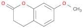 2H-1-Benzopyran-2-one, 3,4-dihydro-7-methoxy-