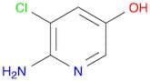 3-Pyridinol, 6-amino-5-chloro-