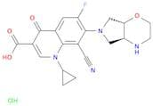 3-Quinolinecarboxylic acid, 8-cyano-1-cyclopropyl-6-fluoro-7-[(4aS,7aS)-hexahydropyrrolo[3,4-b]-1,…