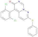 5-(2,6-Dichlorophenyl)-2-(phenylthio)-6H-pyrimido[1,6-b]pyridazin-6-one