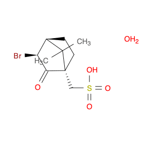 BICYCLO[2.2.1]HEPTANE-1-METHANESULFONIC ACID, 3-BROMO-7,7-DIMETHYL-2-OXO-, HYDRATE (1:1), (1S,3S,4…
