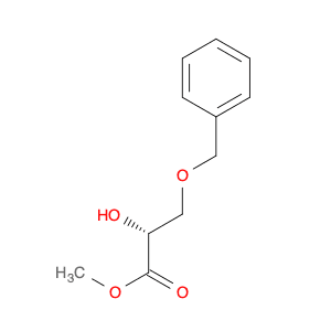 Propanoic acid, 2-hydroxy-3-(phenylmethoxy)-, methyl ester, (2R)-