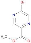 2-Pyrazinecarboxylic acid, 5-bromo-, methyl ester