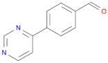 4-(Pyrimidin-4-yl)benzaldehyde