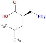 Pentanoic acid, 2-(aminomethyl)-4-methyl-, (2R)-