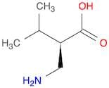 Butanoic acid, 2-(aminomethyl)-3-methyl-, (2R)-