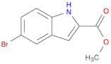 1H-Indole-2-carboxylic acid, 5-bromo-, methyl ester