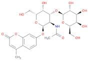 4-Methylumbelliferyl 2-Acetamido-2-deoxy-3-O-(b-D-galactopyranosyl)-a-D-galactopyranoside