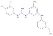 1-(3,4-Dichlorophenyl)-3-(4-((1-ethylpiperidin-3-yl)amino)-6-methylpyrimidin-2-yl)guanidine