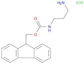Carbamic acid, N-(3-aminopropyl)-, 9H-fluoren-9-ylmethyl ester, hydrochloride (1:1)