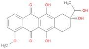 5,12-Naphthacenedione, 7,8,9,10-tetrahydro-6,8,11-trihydroxy-8-(1-hydroxyethyl)-1-methoxy-, (8R)-