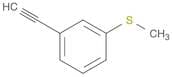 BENZENE, 1-ETHYNYL-3-(METHYLTHIO)-