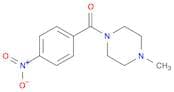 (4-Methylpiperazin-1-yl)(4-nitrophenyl)methanone