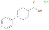 4-Piperidinecarboxylic acid, 1-(4-pyridinyl)-, hydrochloride (1:1)