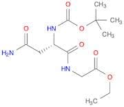 Glycine, N2-[(1,1-dimethylethoxy)carbonyl]-L-asparaginyl-, ethyl ester