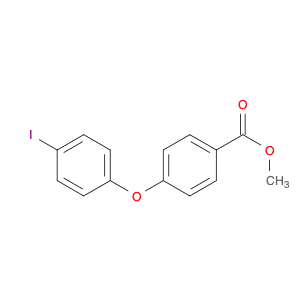 Benzoic acid, 4-(4-iodophenoxy)-, methyl ester