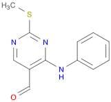 2-(Methylthio)-4-(phenylamino)pyrimidine-5-carbaldehyde