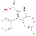 1H-Indole-2-carboxylic acid, 5-chloro-3-phenyl-