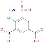 Benzoic acid, 3-(aminosulfonyl)-4-chloro-5-nitro-