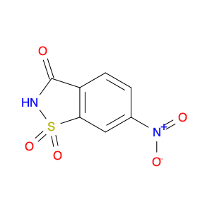 6-Nitro-1,2-benzisothiazolin-3-one 1,1-dioxide