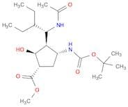 Cyclopentanecarboxylic acid, 3-[(1S)-1-(acetylamino)-2-ethylbutyl]-4-[[(1,1-dimethylethoxy)carbony…