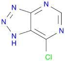 3H-1,2,3-Triazolo[4,5-d]pyrimidine, 7-chloro-
