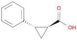 Cyclopropanecarboxylic acid, 2-phenyl-, (1S,2S)-