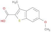 6-Methoxy-3-methylbenzo[b]thiophene-2-carboxylic acid