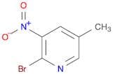 Pyridine, 2-bromo-5-methyl-3-nitro-