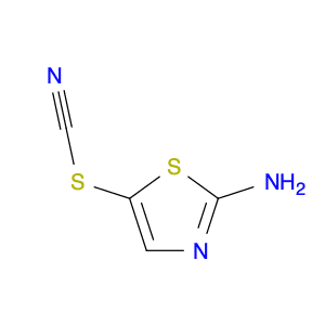 Thiocyanic acid, 2-​amino-​5-​thiazolyl ester