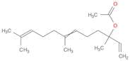 1,6,10-Dodecatrien-3-ol, 3,7,11-trimethyl-, 3-acetate