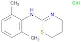 4H-1,3-Thiazin-2-amine, N-(2,6-dimethylphenyl)-5,6-dihydro-, hydrochloride (1:1)