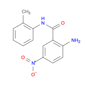 Benzamide, 2-amino-N-(2-methylphenyl)-5-nitro-
