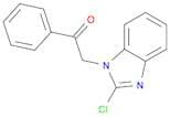 2-(2-Chloro-1h-benzimidazol-1-yl)-1-phenylethanone