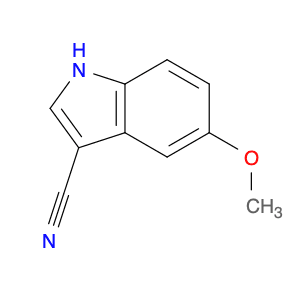 1H-Indole-3-carbonitrile, 5-methoxy-