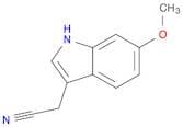 1H-Indole-3-acetonitrile, 6-methoxy-
