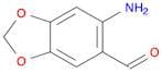 6-Amino-1,3-benzodioxole-5-carboxaldehyde