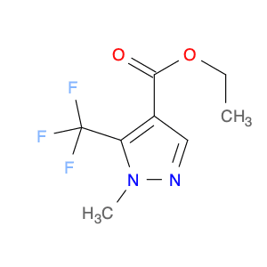 1H-Pyrazole-4-carboxylic acid, 1-methyl-5-(trifluoromethyl)-, ethyl ester