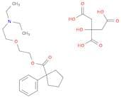 Cyclopentanecarboxylic acid, 1-phenyl-, 2-[2-(diethylamino)ethoxy]ethyl ester, 2-hydroxy-1,2,3-pro…