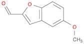 2-Benzofurancarboxaldehyde, 5-methoxy-