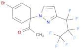 1H-Pyrazole, 1-acetyl-4-bromo(heptafluoropropyl)phenyl- (9CI)