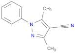3,5-Dimethyl-1-phenyl-1H-pyrazole-4-carbonitrile