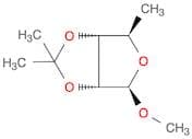 β-​D-​Ribofuranoside, methyl 5-​deoxy-​2,​3-​O-​(1-​methylethylidene)​-