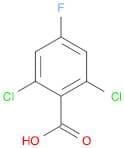 Benzoic acid, 2,6-dichloro-4-fluoro-