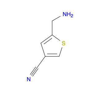 3-Thiophenecarbonitrile, 5-(aminomethyl)-