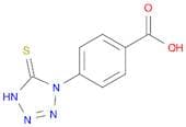 Benzoic acid, 4-(2,5-dihydro-5-thioxo-1H-tetrazol-1-yl)-