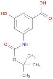 3-[(tert-Butoxycarbonyl)amino]-5-hydroxybenzoic acid